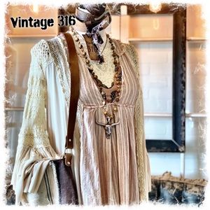 Vintage 316 Boho Tunic Dress 20% off for sale